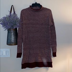 Turtleneck sweater dress
